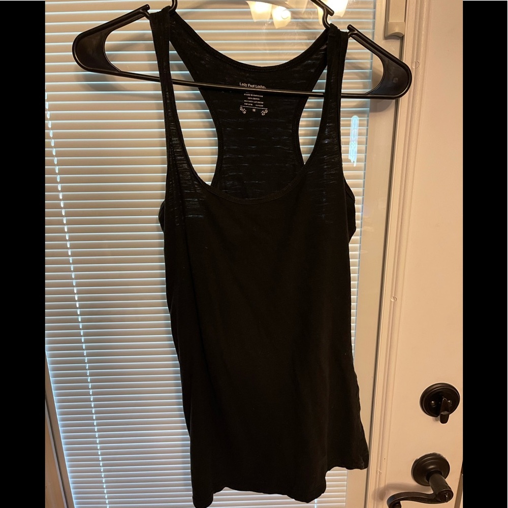 Lady Foot Locker solid black tank